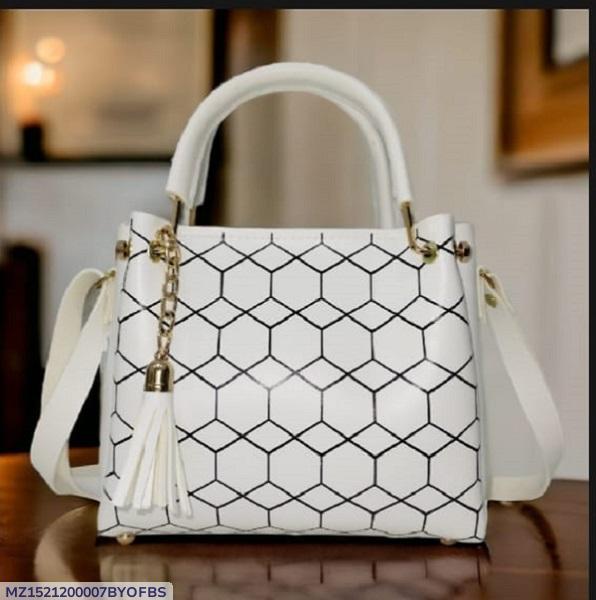 Women PU Leather Printed Shoulder Bag