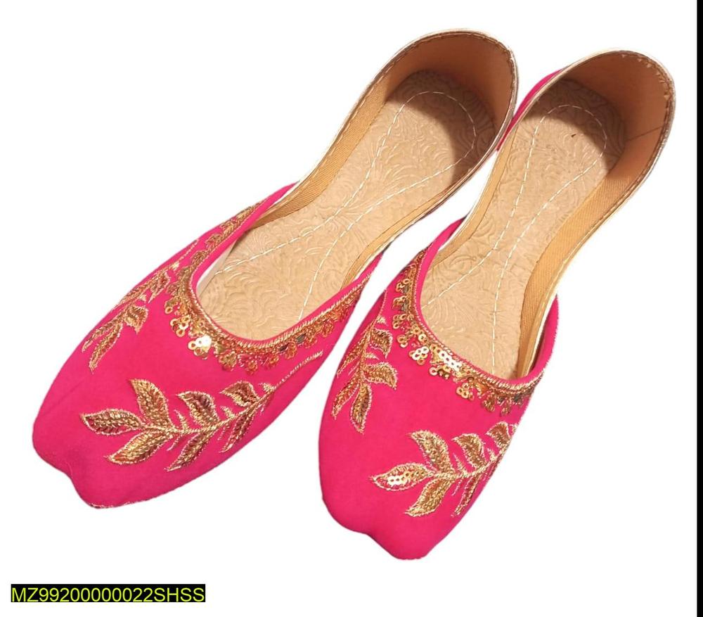 Women's Em broidered Khussa