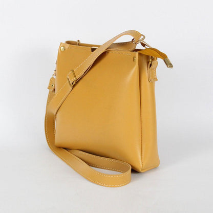 Girl's Rexine Plain Hand Bag