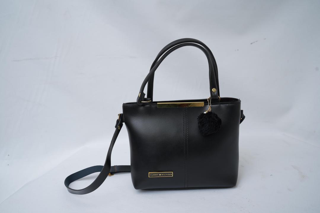 Women 's PU Leather Embellished Hand Bag