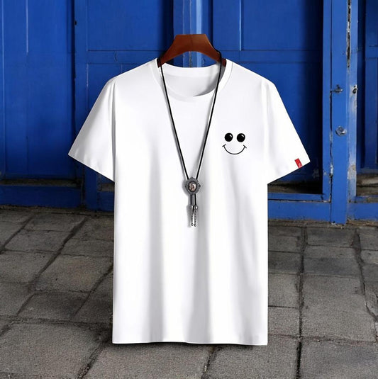 Men's Cotton Jersey Graphic Sublimation T-Shirt  -Round Neck