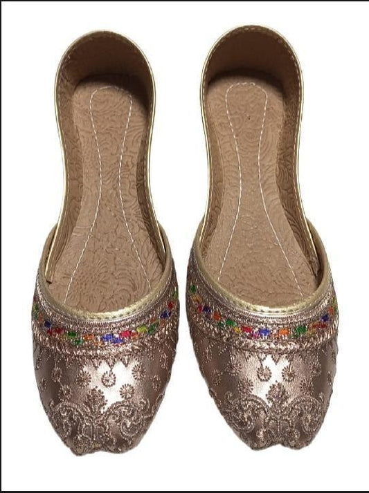 Women's Velent Embroidered Khussa